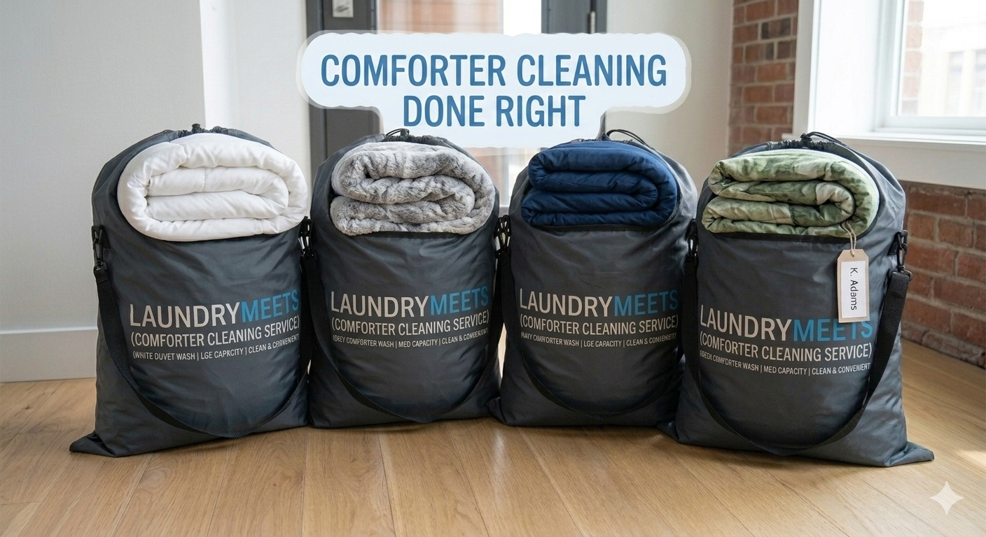 Comforters, blankets, bulky items (priced per item)